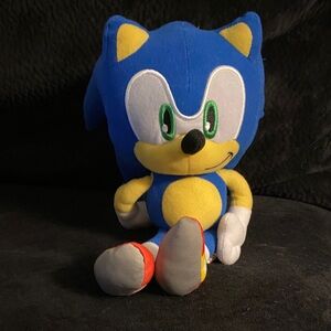 Sonic the Hedgehog Blue and Yellow Plush Toy